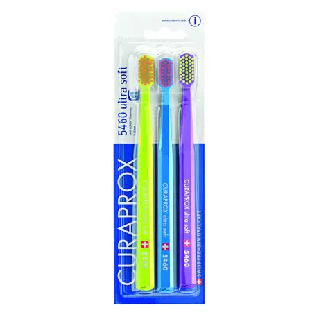 Зубная щетка Curaprox Ultrasoft 5460, 3шт-3