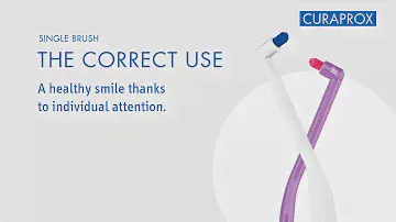 CURAPROX  I SINGLE BRUSH CS 1006 I the correct use I EN