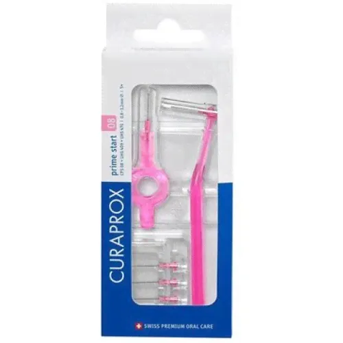 Curaprox Prime Start CPS 08 Набор ершиков 5 шт, с держателями UHS 470 и UHS 409
