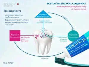 Curaprox Enzycal 1450 Зубная паста лечебно-профилактическая, 75 мл-2