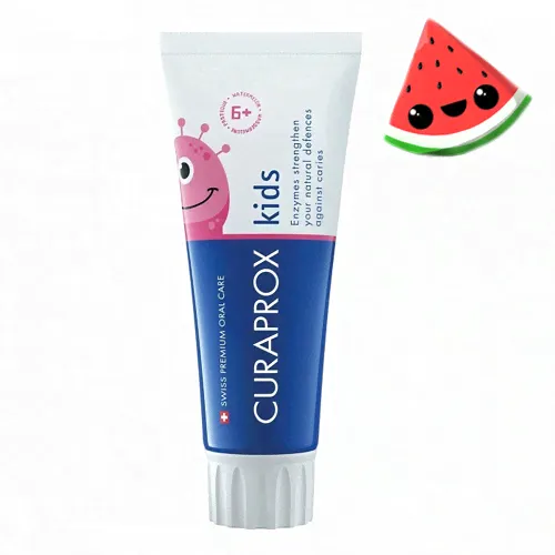 Curaprox Kids 1450 watermelon детская зубная паста, 60 мл